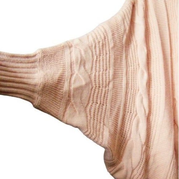 Military Hippie OS Oversized Slouchy Open Front Dolman Sleeve Cardigan Sweater - Picture 4 of 9